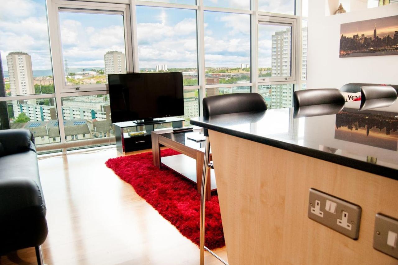 City Views Apartment City Centre Freeparking Glasgow Dış mekan fotoğraf
